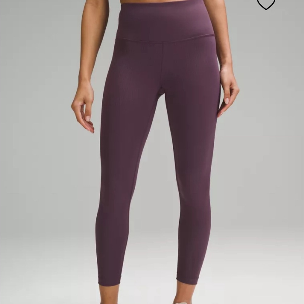 Lululemon Wunder Under Tight in Grape Thistle
